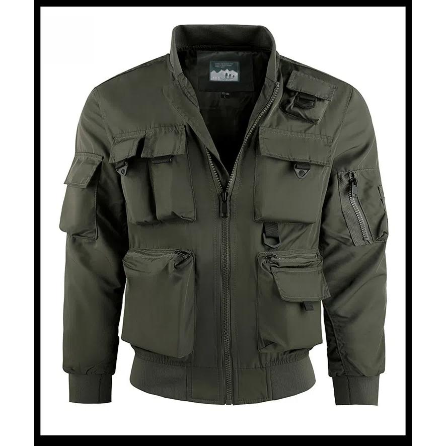 ミリタリージャケット メンズ ジャケット ブルゾン 父の日 大きい