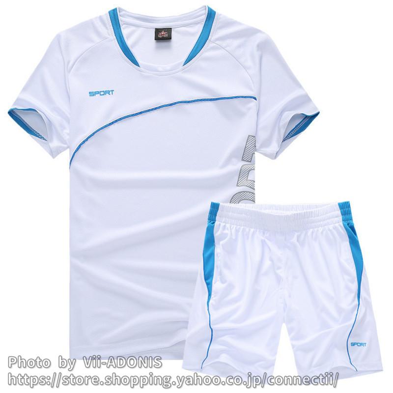 ジャージ メンズ 上下 トレーニングウェア 上下セット 半袖 黒 夏