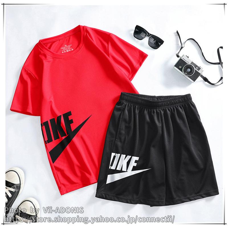 ジャージ メンズ 上下 トレーニングウェア 上下セット 半袖 黒 夏