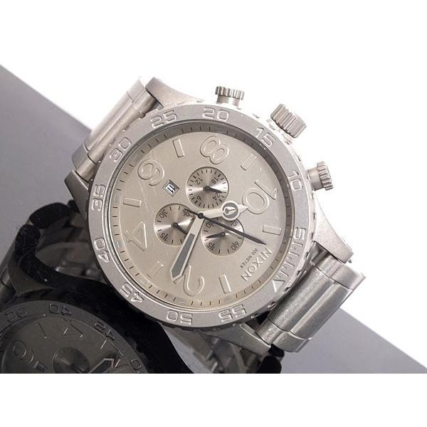 NIXON ニクソン 腕時計 51-30 CHRONO A083-1033 ALL RAW STEEL