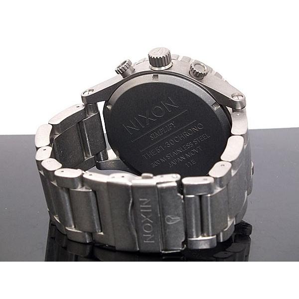 NIXON（ニクソン） 腕時計 51-30 CHRONO A083-1033 ALL RAW STEEL