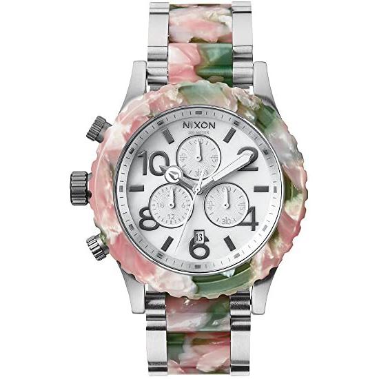 【動作品】NIXON 42-20 CHRONO ホワイト ニクソン クロノ NIXON ニクソン 42-20 CHRONO クロノ 腕時計 A037-1539 ユニ