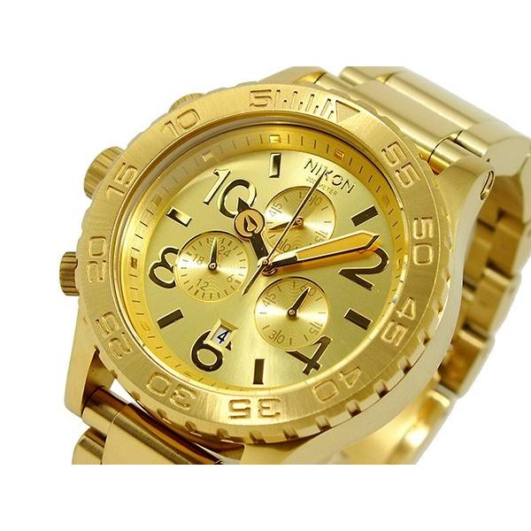 NIXON（ニクソン） 腕時計 42-20 CHRONO A037-502 ALL GOLD A037502