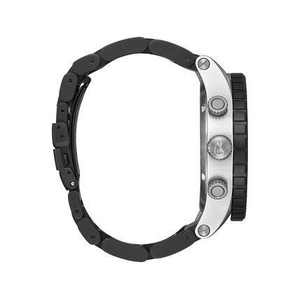 NIXON ニクソン 腕時計 51-30 CHRONO スティール/ブラック A083-2541