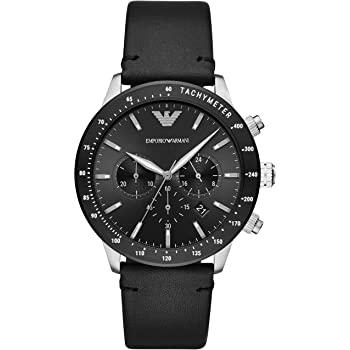 エンポリオアルマーニ  EMPORIO ARMANI  腕時計 クロノグラフ メンズ  AR11243 ブラック｜connection-s