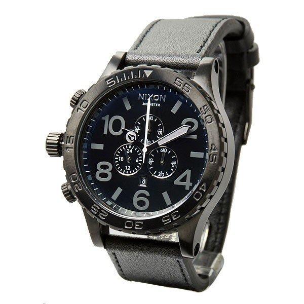 NIXON ニクソン 腕時計 51-30 CHRONO A124-001 ALL BLACK