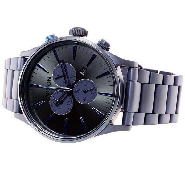 NIXON ニクソン 腕時計 メンズ The Sentry CHRONO DEEP BLUE