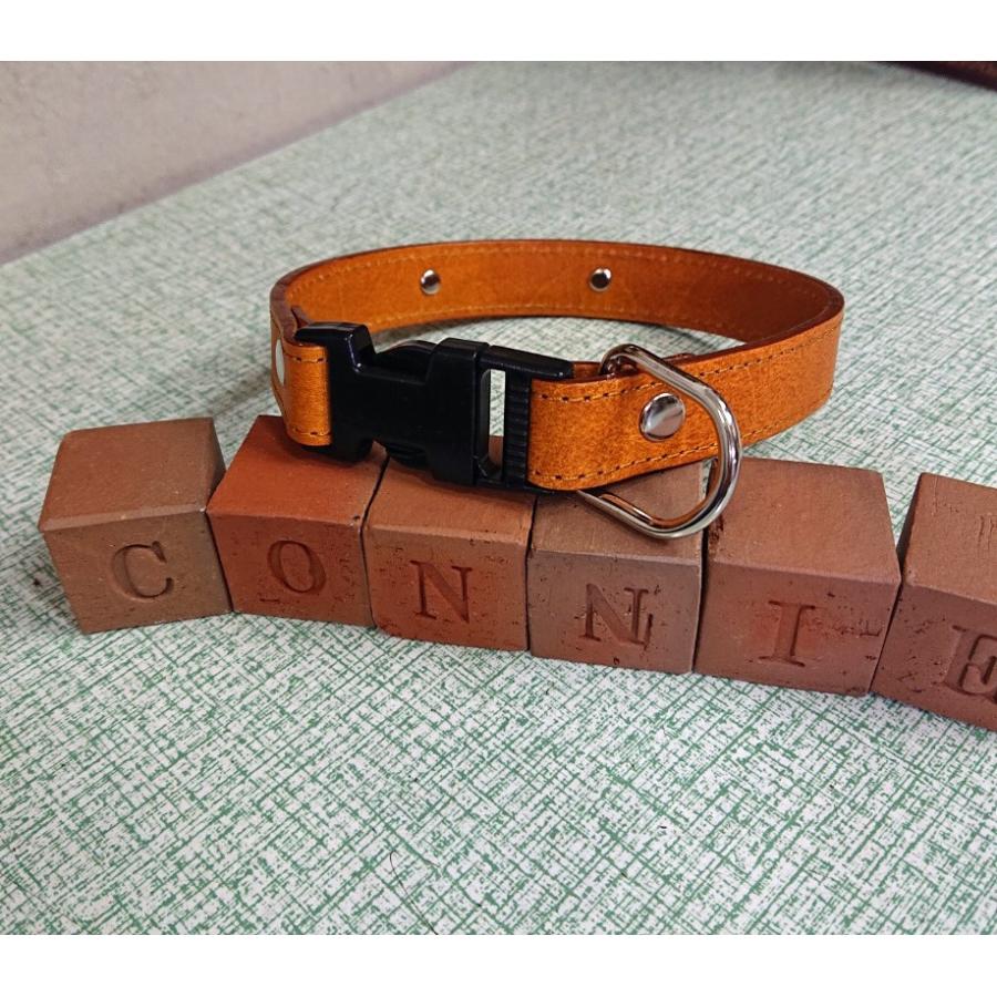 送料無料 ハンドメイド Dog 本革首輪 mm幅 ネーム入り 長さ自由 犬 ペット オリジナル 牛革 手作り オーダーメイド カスタム Dog レザーグッズコニー 通販 Yahoo ショッピング