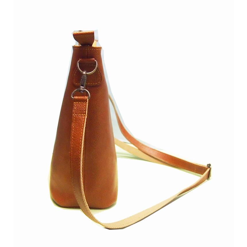 ハンドメイド】イニシャルショルダー Mサイズ 牛革 ハンドメイドで作る