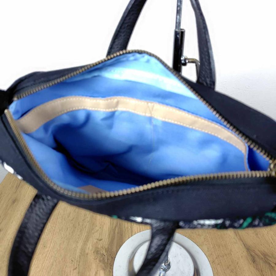 ミナペルホネン/rosyロージィーネイビー/ミニラウンドショルダー