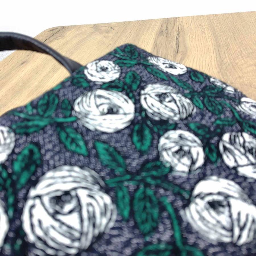 ミナペルホネン/rosyロージィーネイビー/ミニラウンドショルダー