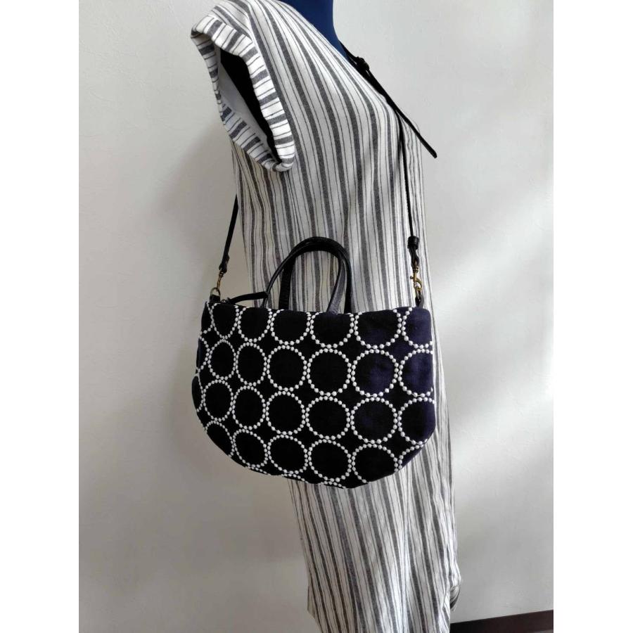 koroke様　2025tambourineタンバリンネイビー×白/Mサイズ 送料無料】ミナペルホネン/2025tambourineタンバリンネイビー×白