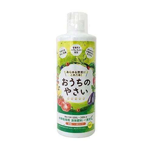液体肥料 野菜用 おうちのやさい 水耕栽培 肥料 液肥 家庭菜園 一液式 C 500mL 1液タイプ の商品画像