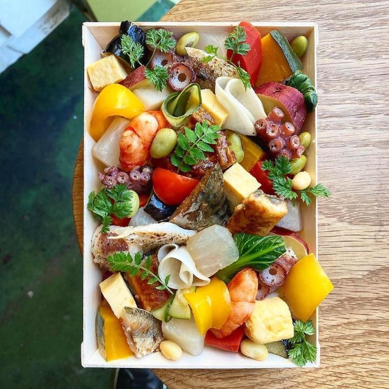 FA-420B / FA-420F 】使い捨て 木製容器（長方形 Lサイズ）【透明フタ