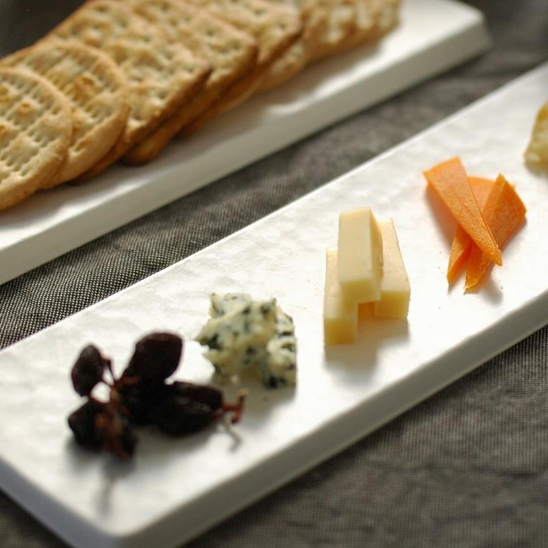 WASARA（ワサラ） 紙のお皿 長角皿 6枚セット (DM-014R) 紙の器 紙皿