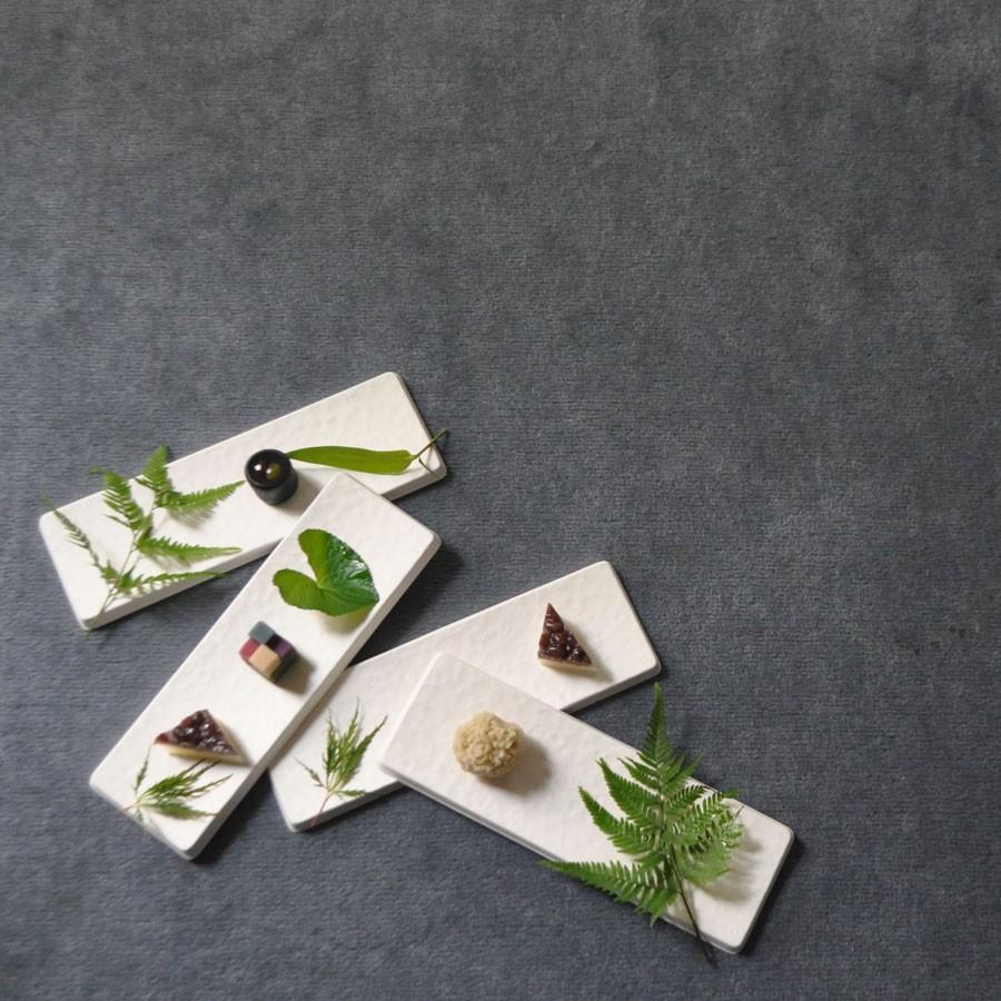 WASARA（ワサラ） 紙のお皿 長角皿 6枚セット (DM-014R) 紙の器 紙皿