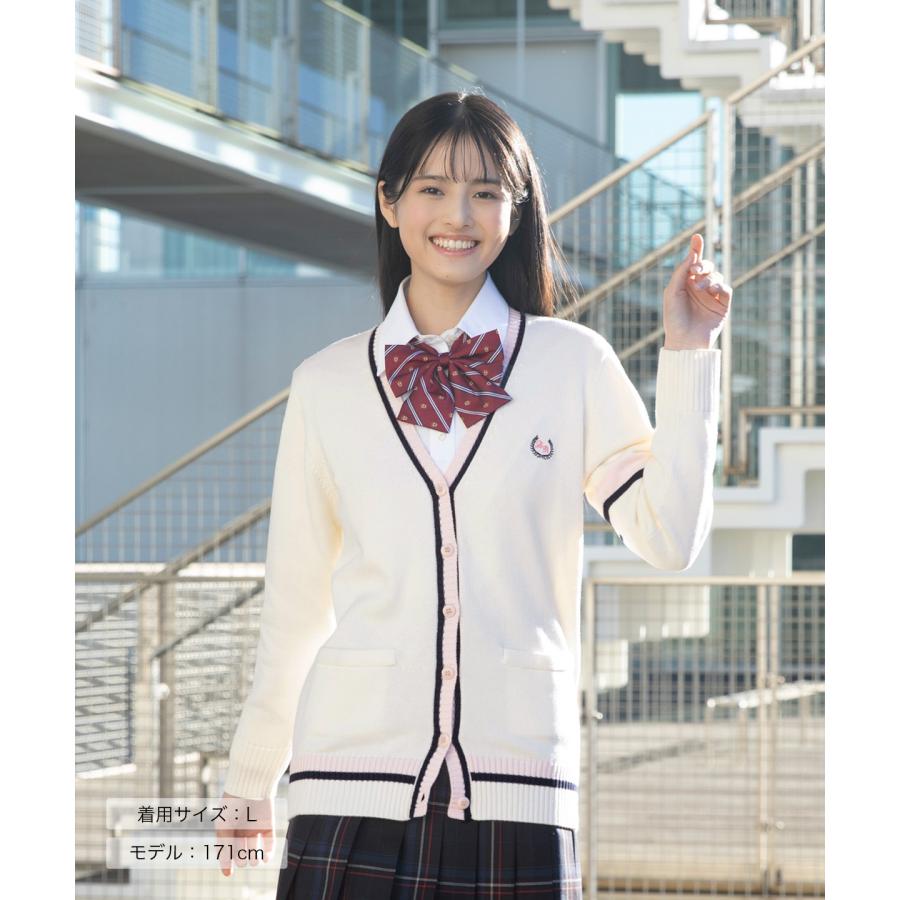 CONOMi スクール カーディガン 女子 ライン入り 全4色 制服 CONOMi スクール カーディガン 女子 ライン入り 全4色 制服
