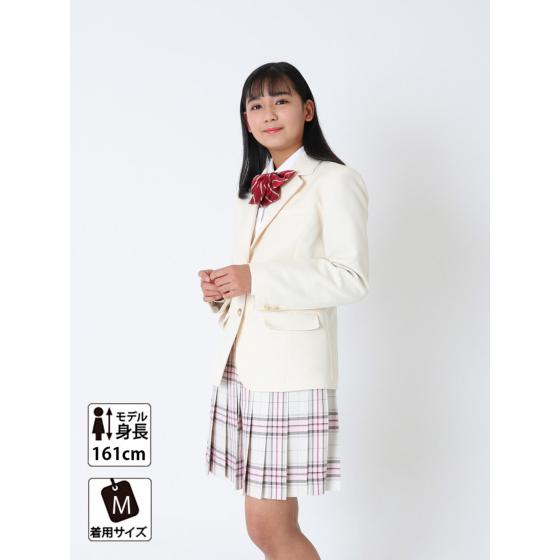 制服 ブレザー 女子 スクール ブレザー CONOMi [ホワイト 白] レギュラータイプ 高校 学生 中学 通学 ジャケット ブレザー 学生服｜conomi｜06