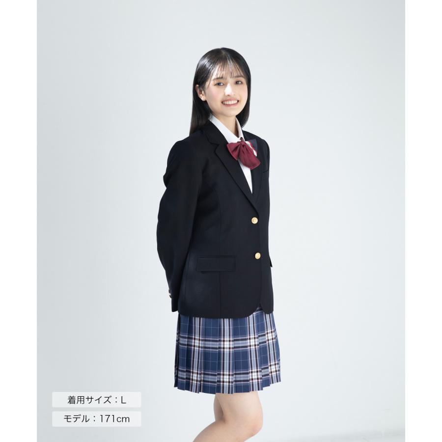 制服 ブレザー 女子 スクール ブレザー CONOMi 全5色 レギュラータイプ 高校 学生 中学 通学 ジャケット ネイビー 紺 ブレザー グレー ブラウン 学生服｜conomi｜14