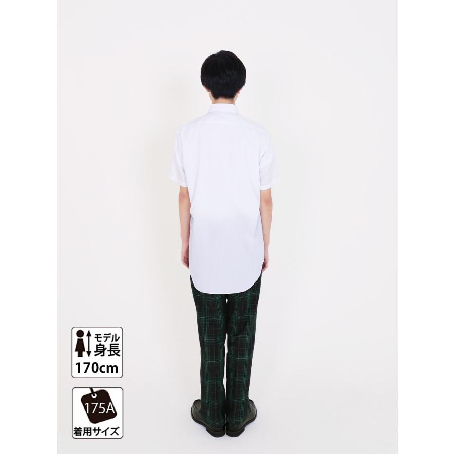 【2枚セット】スクールシャツ 男子 半袖 学生服 ノーアイロン 形態安定 ワイシャツ 制服 シャツ 高校生 中学 カッターシャツ 白 ホワイト｜conomi｜12