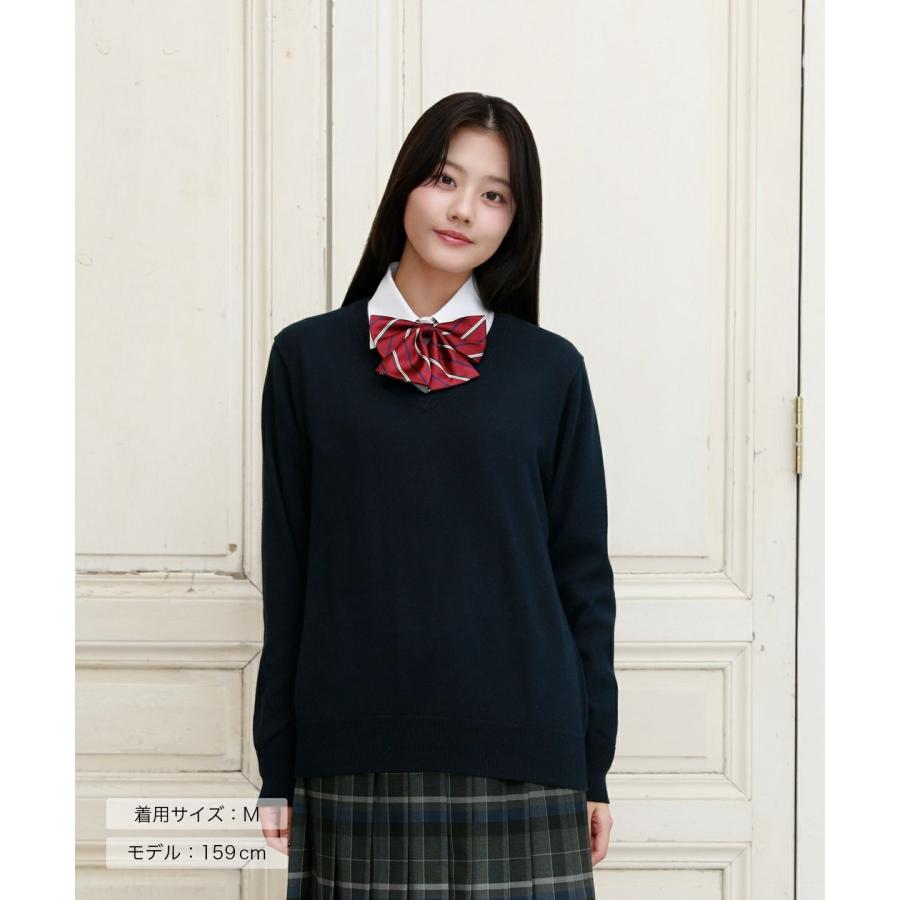 CONOMi スクールセーター 女子 無地 制服セーター 春 夏 CONOMi スクールセーター 女子 無地 制服セーター 春 夏