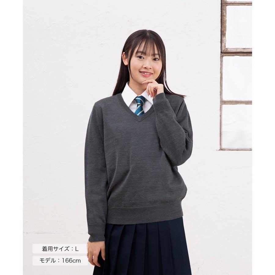 スクールセーター 女子 紺 制服セーター 学生 スクール セーター 女子 