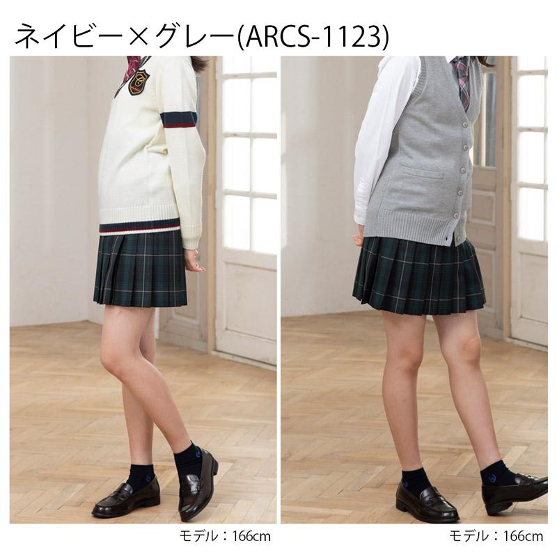 スクールスカート CONOMi 全37色 48cm丈 制服 高校生 学生 中学 通学 プリーツ チェック 無地 赤 レッド キャメル グリーン 緑 制服スカート 学生服｜conomi｜28