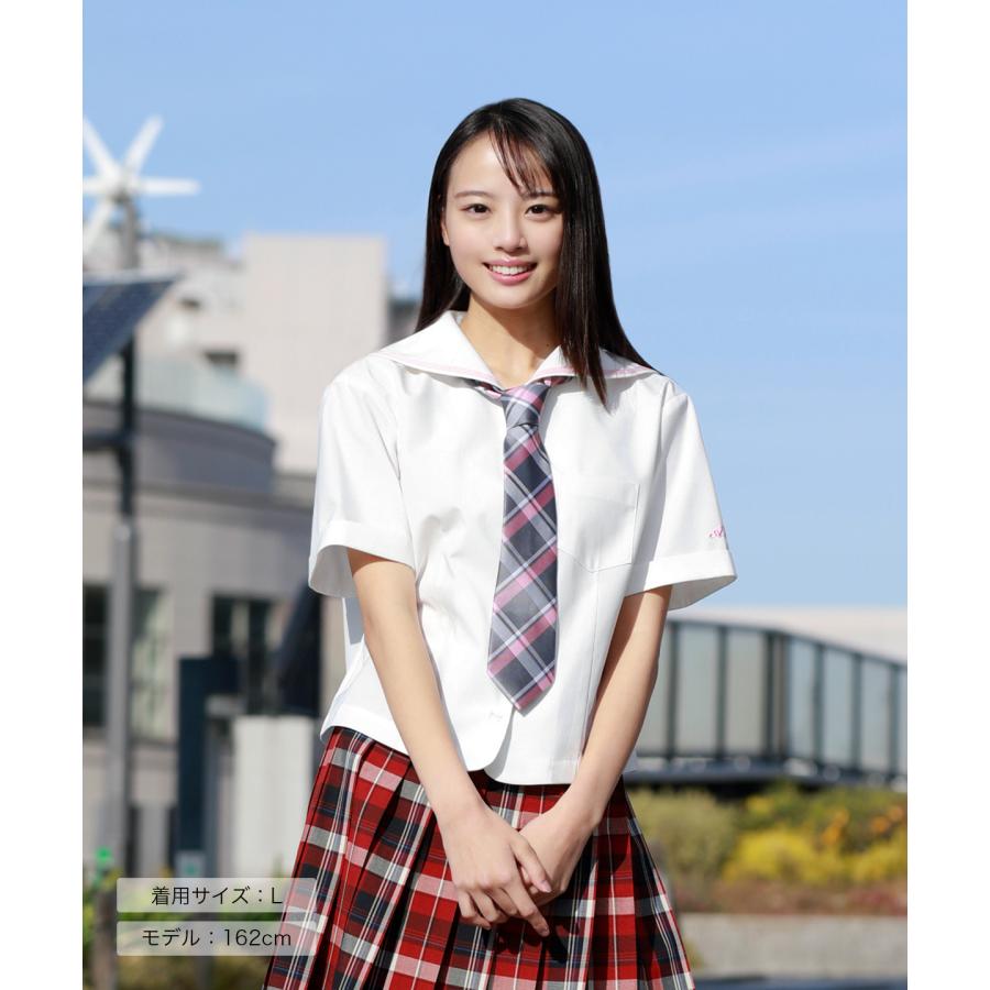制服セーラー　夏服ブラウス CONOMi（このみ） 夏 長袖 セーラー服 前開き 日本製 高校 長袖 夏