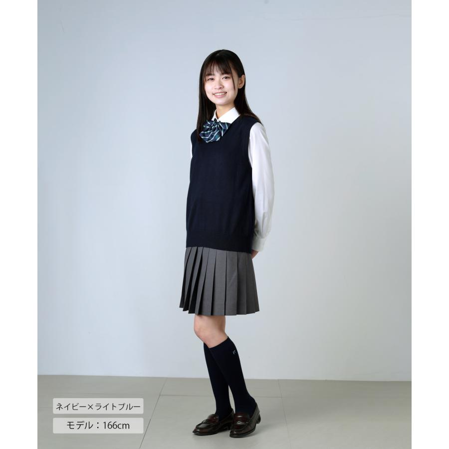 CONOMi（このみ） 靴下 32cm丈 スクールソックス 女子 長め 膝下 紺