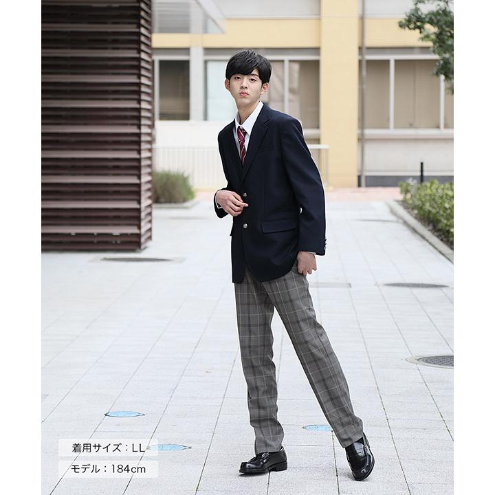 さらに大きいサイズ スクールブレザー 男子 制服 ブレザー CONOMi 学生服 ブレザー 高校生 学生 中学 通学 ジャケット スクール ブレザー ネイビー 紺｜conomi｜11