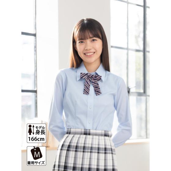 スクールシャツ 長袖 女子 学生服 ワイシャツ 制服 シャツ Conomi 全3色 高校生 学生 中学 通学 スクール ブラウス 白 ホワイト ブルー ピンク Arcy 1013 Conomiヤフーショッピング店 通販 Yahoo ショッピング