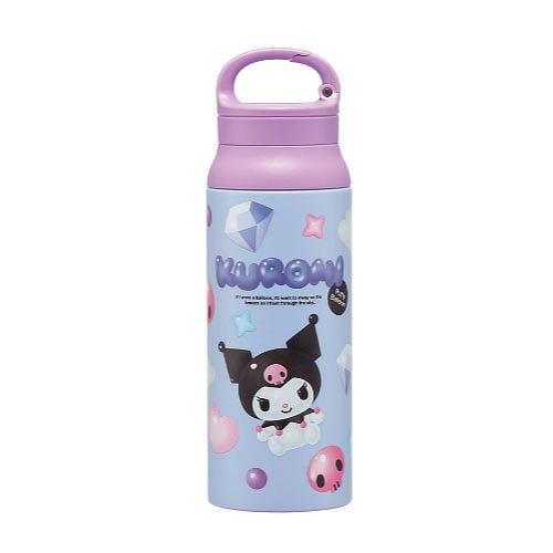 カラビナハンドルステンレスボトル600ml クロミ ぷっくりバルーン