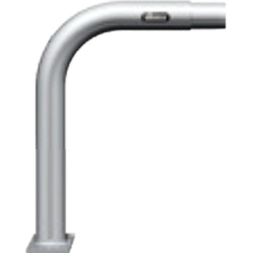 ジョイント自転車アーチ スタート支柱 φ42.7(t2.0)×H350mm カラー:ステンレス [AA-42BJ-S] サンポール 受注生産品 キャンセル不可 納期約1ヶ月 メーカー直送