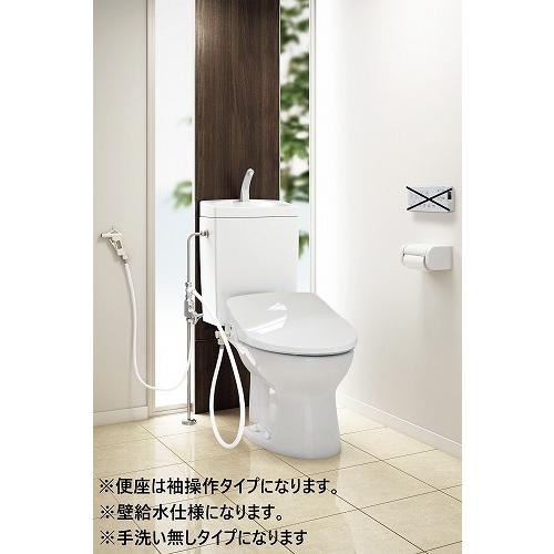 簡易水洗トイレ サンクリーン(手洗無し+壁給水+便座セット) アサヒ衛陶