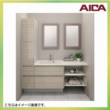 メーカー直送 送料無料 洗面化粧台 アイカ Plan E 間口1350mm 奥行530mm 洗面カウンター 洗面下収納 引出し フレームミラー Aica Aica Plane コンパネ屋 Yahoo ショップ 通販 Yahoo ショッピング