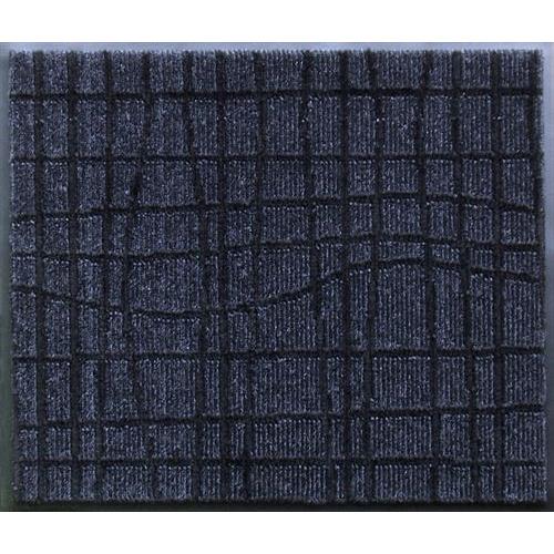 爆買 業務用マット スタイルマットU90x120cm [AS00003] シルバー/ブラック 受注生産品 クリーンテックス メーカー直送