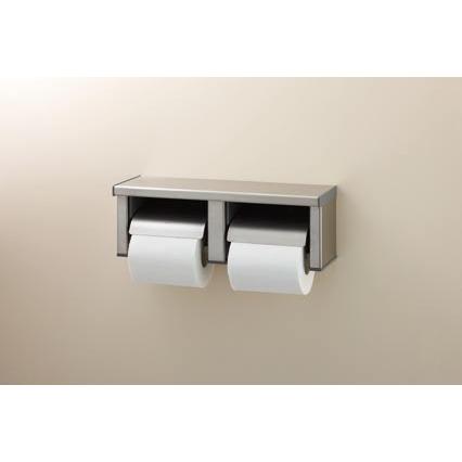 (未使用･未開封品)　LIXIL(リクシル) INAX 棚付ワンタッチ式 2連紙巻器(高耐荷重タイプ) ステンレス(ヘアライン) CF-63HST vf3p617 Amazon | LIXIL(リクシル) INAX 棚付ワンタッチ式 2連紙巻器(高