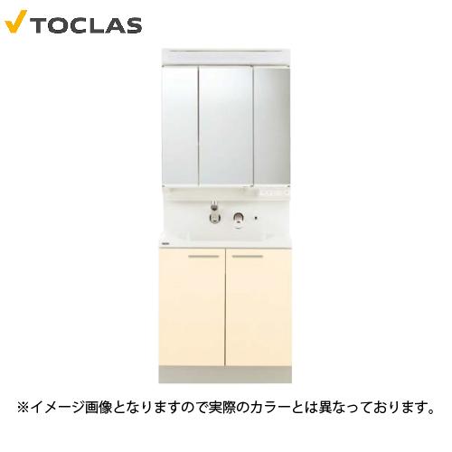 洗面化粧台 EPOCH エポック 間口750mm トクラス 開き扉 3面鏡 扉カラー