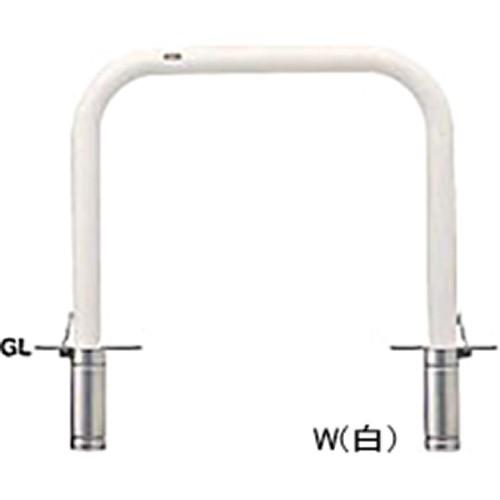 アーチ φ76.3(t3.2)×W1000×H800mm カラー:黄 [FAA-8SF10-800(Y)] サンポール 受注生産品 キャンセル不可 納期約1ヶ月 メーカー直送