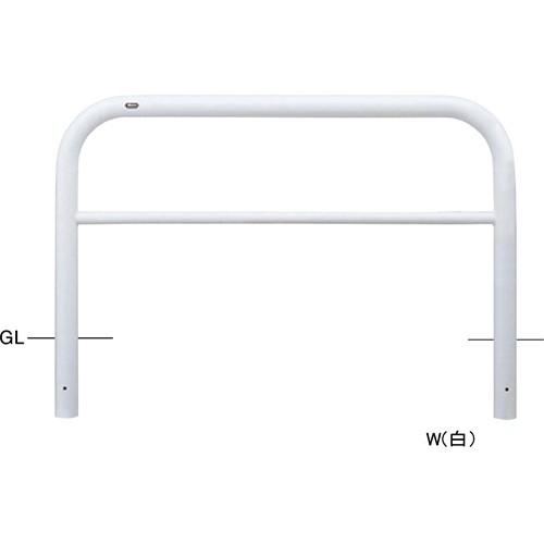 アーチ φ76.3(t3.2)×W1500×H800mm カラー:黄 [FAH-8U15-800(Y)] サンポール 受注生産品 キャンセル不可 納期約1ヶ月 メーカー直送