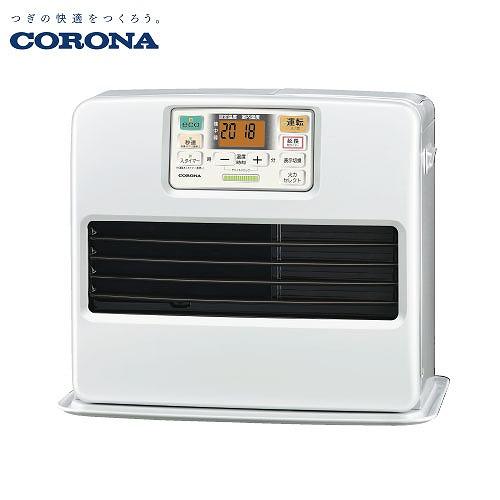 石油ファンヒーター STシリーズ 15畳用 コロナ CORONA [FH-ST5725BY(W)] パールホワイト 秒速点火 低消費電力 低 ...