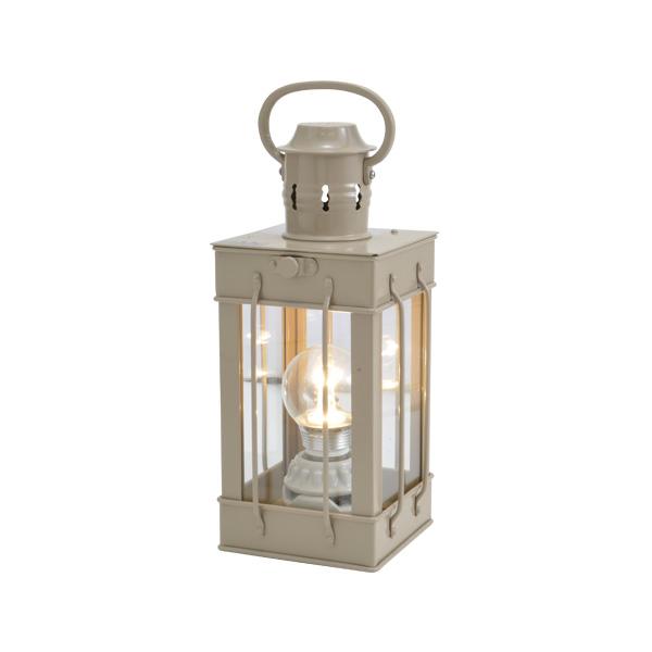 納期未定欠品中 真鍮 マリンランプ風 電気スタンド 防滴仕様 アースグレイ スクエアーライトSP アンティーク ブラス 雑貨 [750509] ゴーリキアイランド