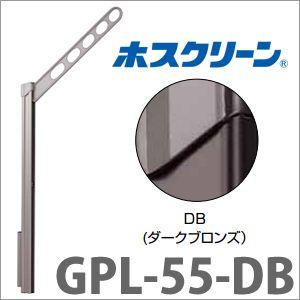 爆買 ホスクリーン 2本/セット [GPL-55-DB] 物干金物腰壁用上下式GP型ロング ダークブロンズ 川口技研