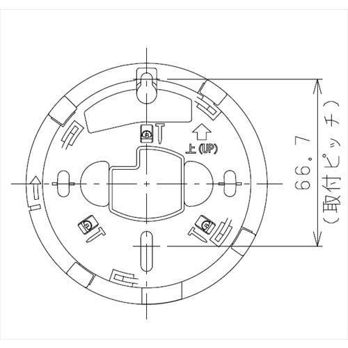 ニッタン(NITTAN) 住宅用火災警報器 けむタンちゃん [KRL-1B ] 煙式 スリム薄型 天井付・壁付兼用タイプ 電池式・音声式 自動試験機能付｜conpaneya｜03