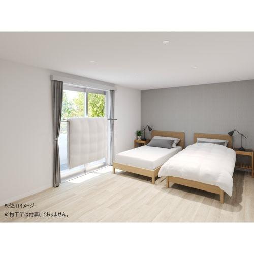 ホスクリーン 室内用ふとん干し MD型 2本1組 ホワイト [MDL-W-P] 竿