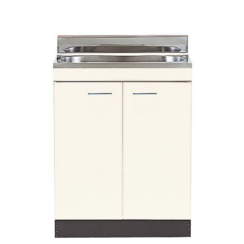 流し台 公団型・N型・C型 奥行550 Nタイプ 全槽 小型ゴミ収納器付 [N55