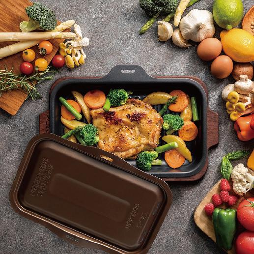 ガスコンロとラ・クックのセット