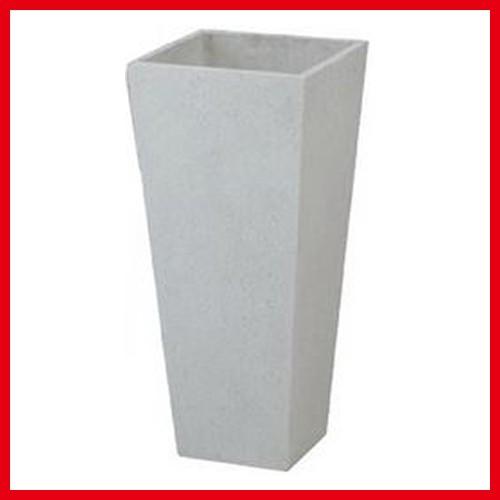 ロングポット アレグロ 大 [PIA-L01LW] ホワイト W420×D420×H900mm 24.5kg 代引き不可 タカショー Takasho 法人様限定商品