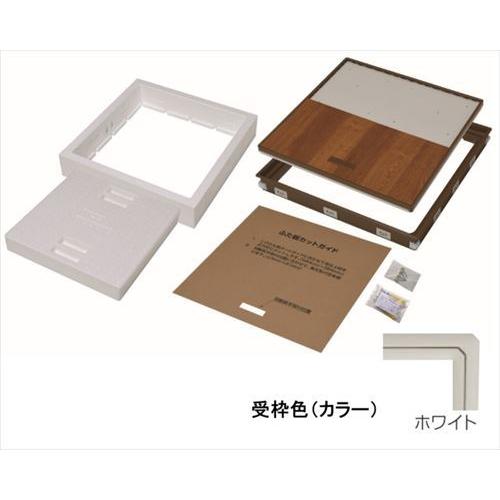 樹脂枠気密断熱型床下点検口 クッションフロアー用 CF用 [YT6CFD-W] ホワイト 吉川化成 YPC メーカー直送
