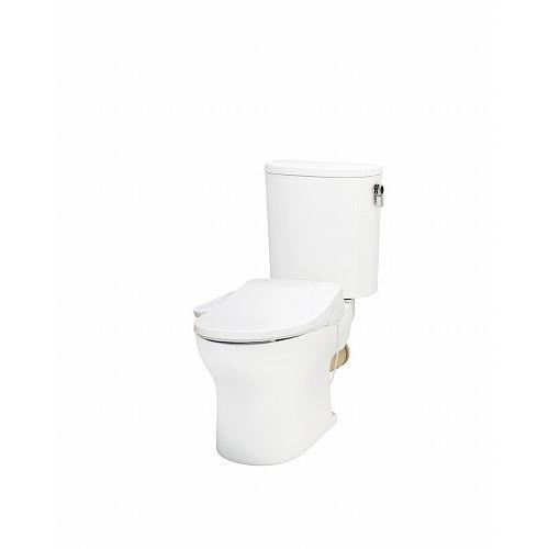 トイレ エディ868 壁排水便器+タンク(手洗無し)+温水洗浄便座 アサヒ衛陶 [RA3868PLR921LW] ラブリーホワイト 標準仕様 法人様限定 メーカー直送